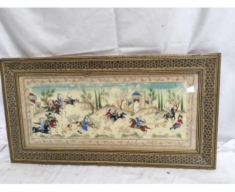  Sale Item:    PICTURE TIGER &amp; LIONS BATTLE SCENE (AF)  Vat Status:   No Vat   Buyers Premium:  This lot is subject to a 