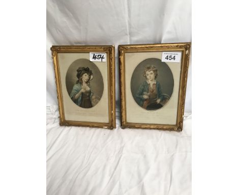  Sale Item:    2 PRINTS MATCH BOX &amp; PRIMROSE GIRL (AF)  Vat Status:   No Vat   Buyers Premium:  This lot is subject to a 
