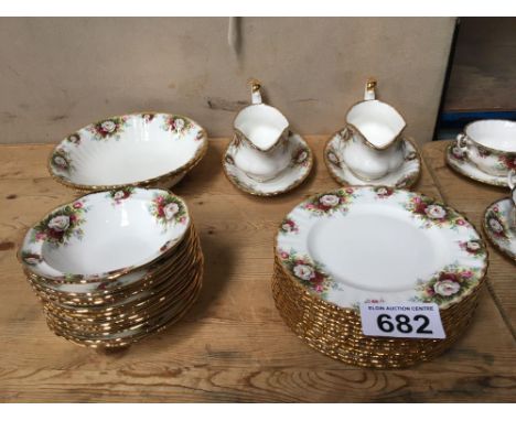  Sale Item:    116 PCE ROYAL ALBERT CELEBRATION WARE (AF)  Vat Status:   No Vat   Buyers Premium:  This lot is subject to a B