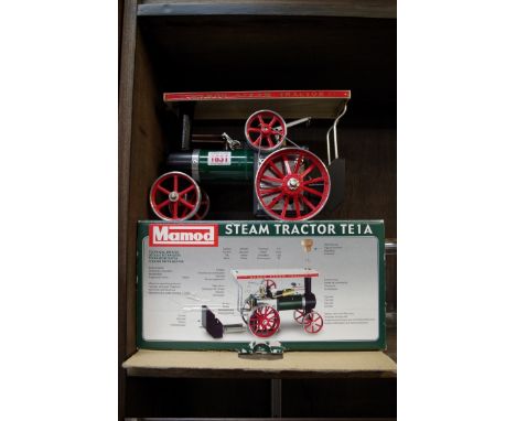 A Mamod TR1A steam tractor,&nbsp;boxed.