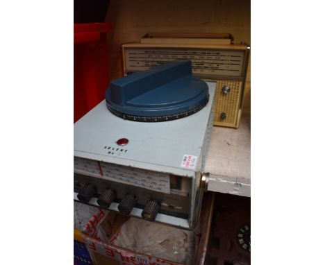 A vintage Grundig Yacht Boy radio;&nbsp;together with a Pye Solent Mk II Marine radio.&nbsp; 