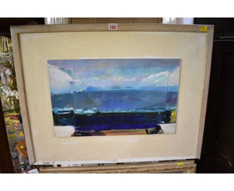 L Wakefield, a seascape, signed, oil on board,31 x 51cm.&nbsp; 