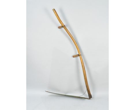 A Vintage Wooden Handled Scythe