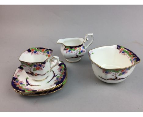 ROYAL CROWN DERBY PART TEA SERVICE, along with other part tea services