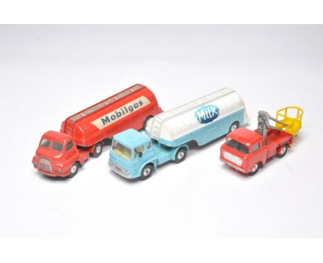 A trio of loose Corgi diecast issues comprising commercial items, as shown. Generally fair to good.