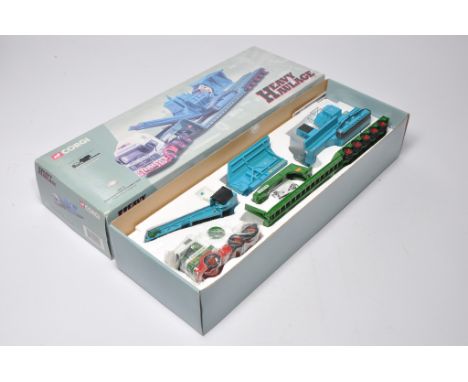 Corgi Diecast Model Truck Issue comprising No. CC12002 MAN King Trailer in the livery of Cadzow. Displays without any obvious
