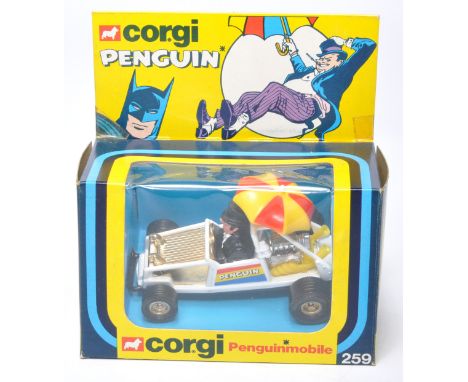Corgi No. 259 Penguinmobile. Displays excellent in excellent box.