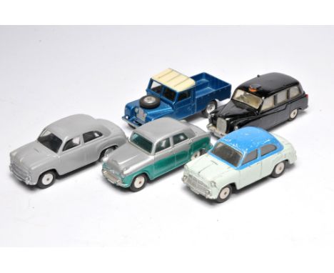 A group of loose Corgi diecast issues comprising various cars as shown. Generally fair to good.