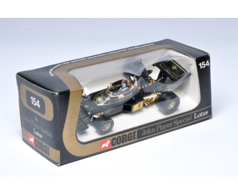 Corgi No. 154 Lotus JPS Racing Car. Excellent in box.