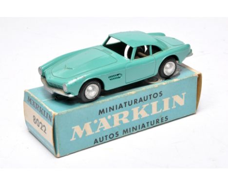 Marklin No. 8022 BMW 507. Green. Displays generally very good with some minor marks, in very good to excellent box.