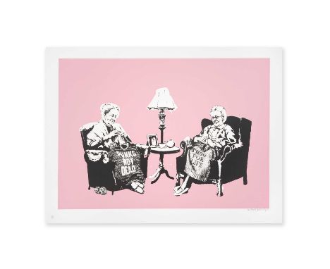 Banksy (British 1974-), 'Grannies', 2006, screenprint in colours on wove paper, signed and numbered from an edition of 150 in