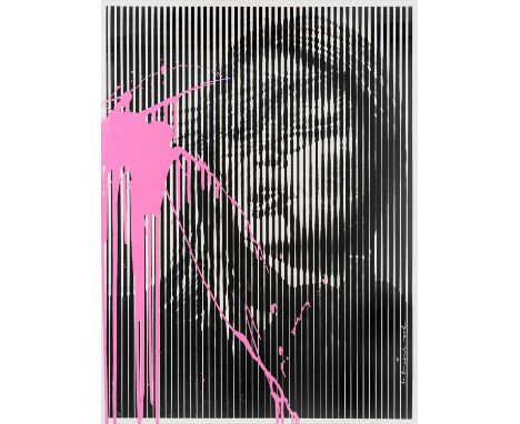 Mr Brainwash (French 1966-), 'Bombshells - Brigitte Bardot', 2019, two colour screenprint on archival art paper, signed and n