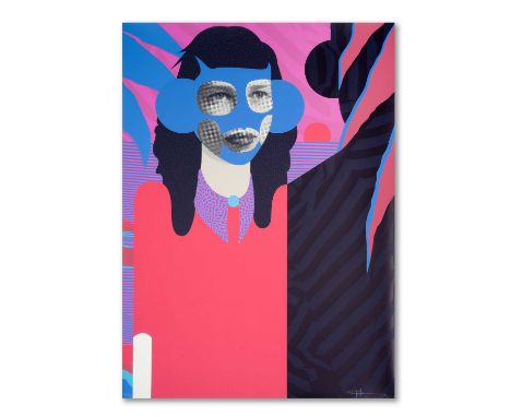 Paul Insect (British 1970-), 'Demios Your Guiding Light (Variant)', 2016, screenprint in colours on Arches 88, signed, dated,