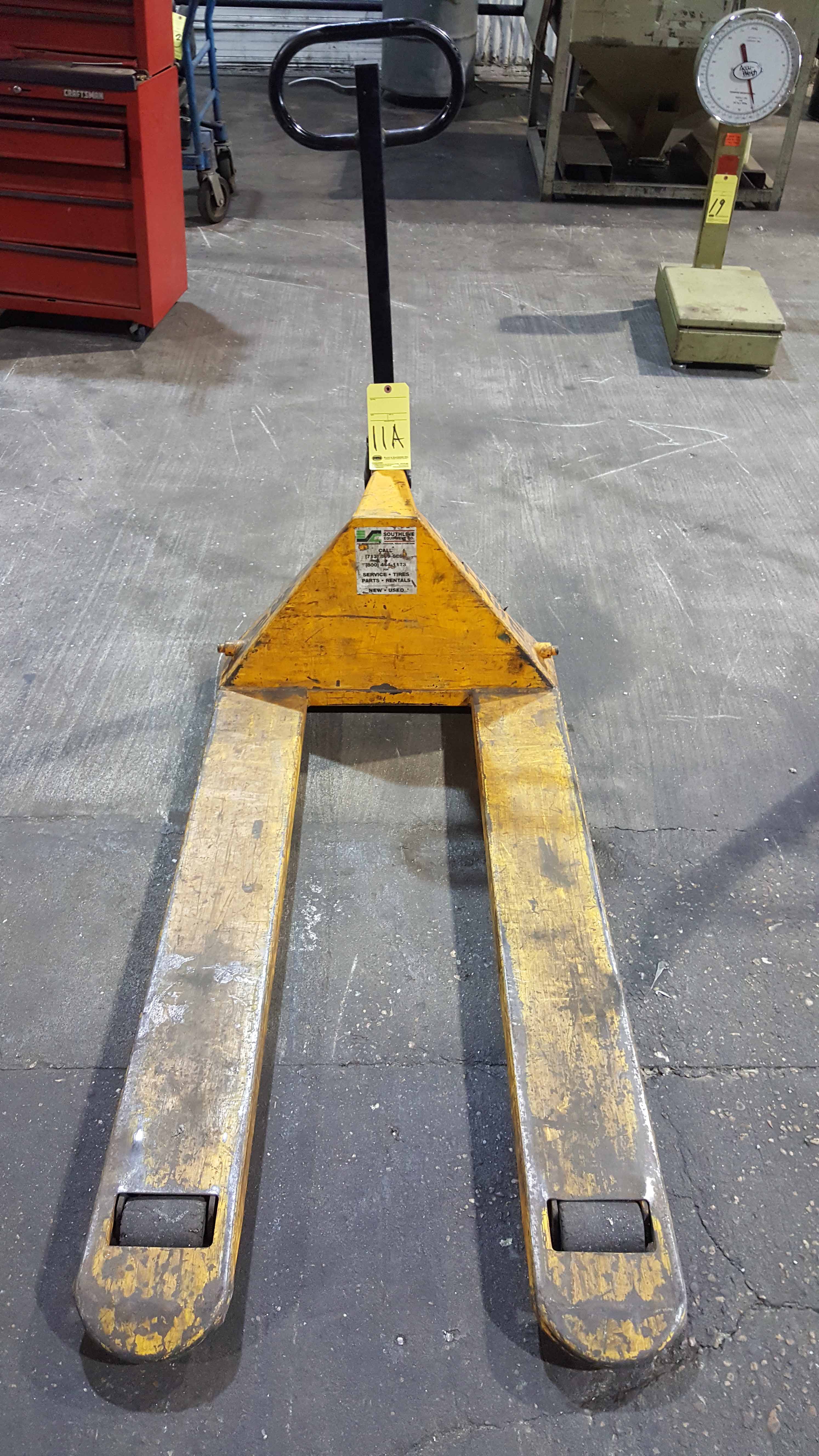 PALLET JACK, LIFT RITE, 5000 LB.