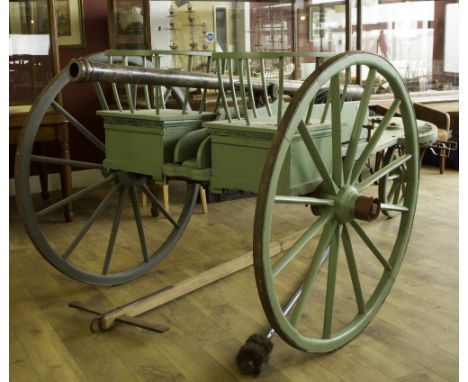 THE GAINSBOROUGH GUN, an unusual private militia gun made for the Gainsborough family, circa 1806, fitted with a flintlock ig