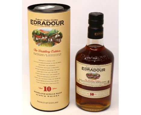 1 btl. Edradour 10 Year Distillery Edition Single Highland Malt Scotch Whisky, 40% vol, 70cl, in card tube 