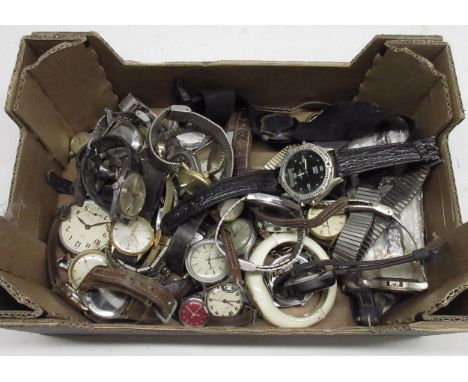 Smiths Empire plated pocket watch, hand wound wristwatches, Avalon, Services, Lordson, Kundo, Cardinal, Timex, Newmark, Sekon