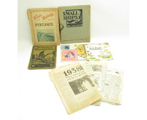 Barclay(F/Lt. John R.) Small Ships, Limited edition of 250 copies paperback (number not written), box of 'Lucie Atwell Kiddie