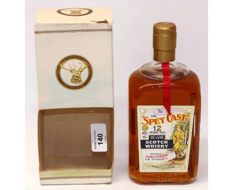 1 btl. Spey Cast 12 Year Old De Luxe Scotch Whisky, 70cl, 40% vol. with original box 