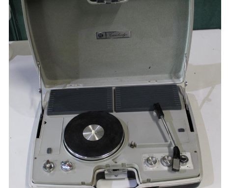 Vintage Regentone record player in case 