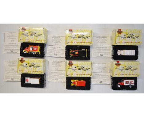 Six boxed Coca-Cola themed diecast model vehicles from Matchbox Collectibles to include YYM96505-YYM9609 inclusive. All model