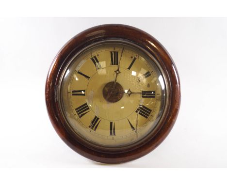 A Postman's alarm clock with weights and pendulum