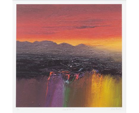 * CHRIS BUSHELAST OF THE SUNlimited edition giclée print, signed, titled and numbered 36/195 in pencil60cm x 60cmMounted, fra