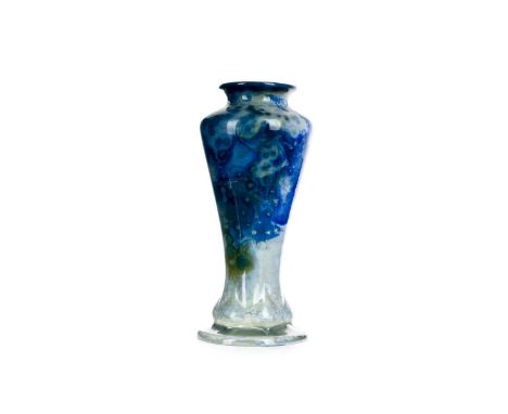 ROYAL WORCESTER, SABRINA WARE VASE, CIRCA 1900  of baluster form, high fired glaze, stamped marks in black and registration n