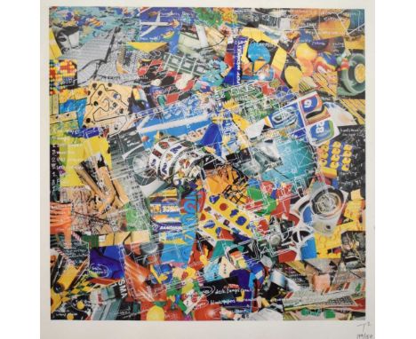 Tomoko Takahashi - Limited edition giclee print - 'Thinking of Serpentine', 2005 (ex Serpentine Gallery), 149/150, initialled