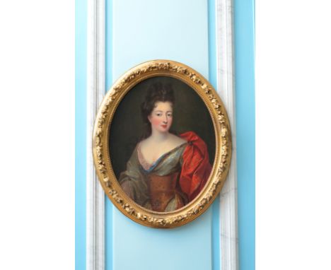 French school, follower of Hyacinthe Rigaud (1659-1743): Portrait of Louise FranÃ§oise de Bourbon, Mademoiselle de Nantes,, o