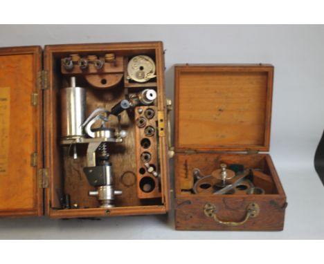 A BOXED DOBBIE MCINNES STEAM ENGINE INDICATOR, together with another related instrument