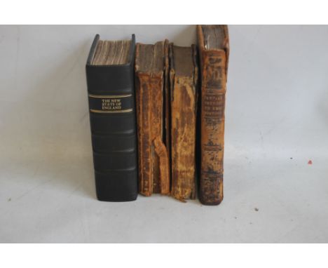 SEVENTEENTH CENTURY BOOKS to include 'An Introduction to the History of England by Sir William Temple Baronet', printed for R