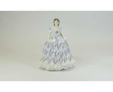 Royal Worcester Fine Bone China Numbered and Ltd Edition Figurine ' The Last Waltz ' No 10,246 of 12,500. Designer Nigel Stev