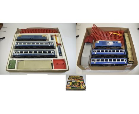 Novo Railways The Big Big Train Set (Passenger). Russian boxed train set, parts include loco, coaches, station, track. Late 1