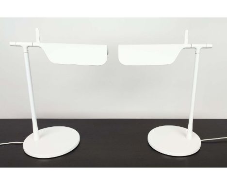 FLOS TAB TABLE LAMPS, a pair, by Edward Barber and Jay Osgerby, 37.5cm H each approx. (2) 