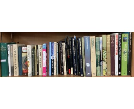 SHELF OF HARDBACK BOOKS, VARIOUS SUBJECTS