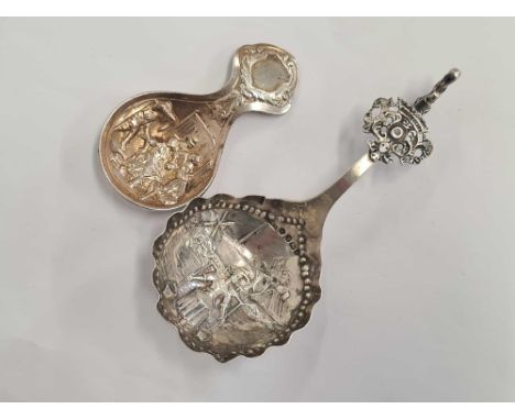 IMPORTED DUTCH CADDY SPOON, SHEFFIELD 1896