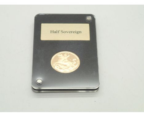 2017 half sovereign, limited edition with booklet and CoA, only 4999 produced P&P group 1 (£16 for the first item and £1.50 f