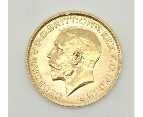 1920 Perth Mint 22ct full sovereign P&P group 1 (£16 for the first item and £1.50 for subsequent items) 