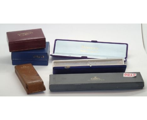 Vintage Omega wristwatch box, others include Longines, Tissot, Bucherer and EbelP&P group 2 (£20 for the first item and £2.50