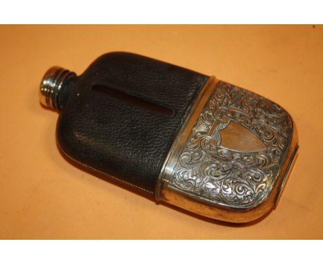 A ANTIQUE HIP FLASK