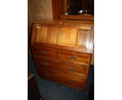A VINTAGE MID CENTURY BUREAU H-107 CM W-89 CM