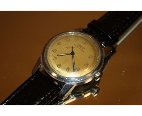 A MENS VINTAGE TISSOT AUTOMATIC WRISTWATCH