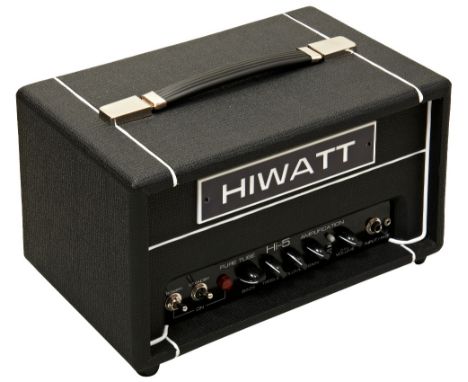 A HIWATT HI-5 PURE TUBE 5 WATT AMPLIFIER HEAD&nbsp; Virtually Mint. 