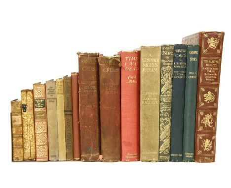 Rackham, A(ill): A Midsummer Night's Dream. Heinemann, 1908, 1st. edn. tipped-in colour plates; covers little grubby; Undine.