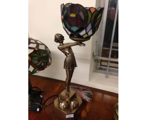 Tiffany style deco design lamp.