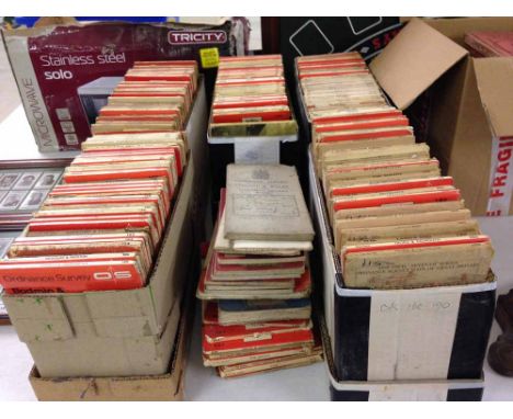Approx 200+ vintage Ordnance Survey maps of Great Britain c1914 onwards.