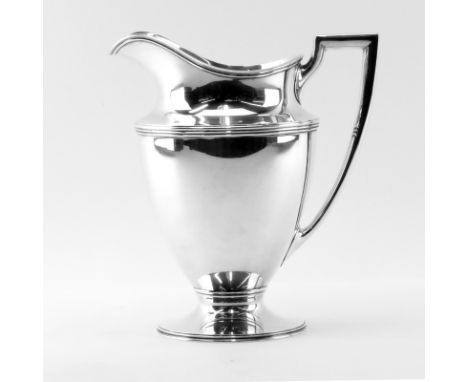 Tiffany & Co. Sterling Silver "Hamilton" Water Pitcher. Signed appropriately. Good condition, no monogram. Measures 9-1/8" an