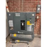 Air Compressor, Make: Atlas Copco. Model: S2015T23495. Serial#: P2203034087