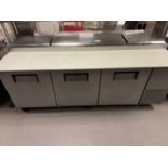 Line 3 Door Fridge with Cutting Board Counter
